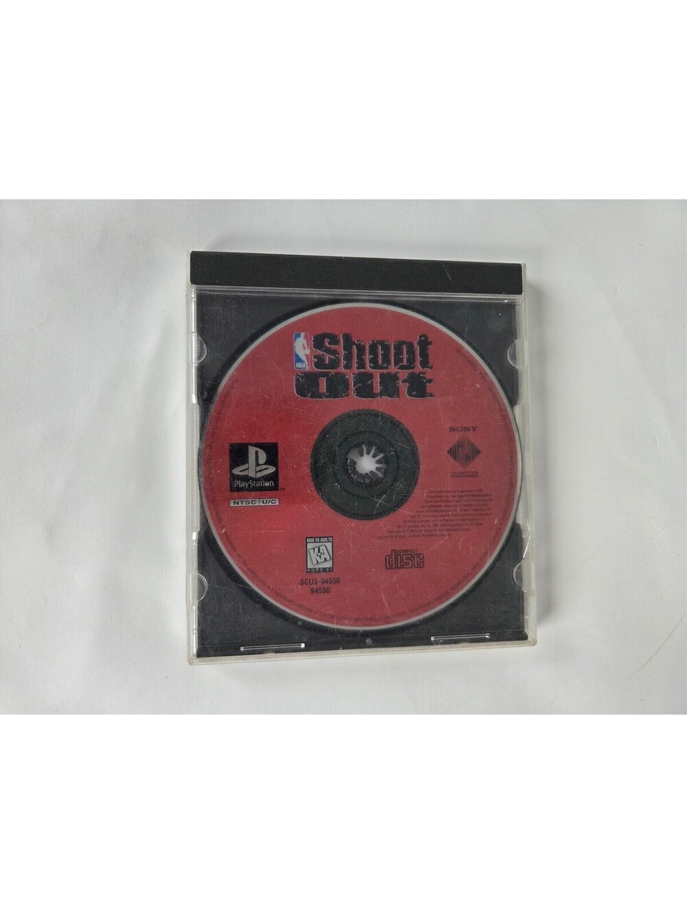 NBA ShootOut Sony PlayStation 1 PS1 Game Disc Only SCUS 94500 NTSC Vintage